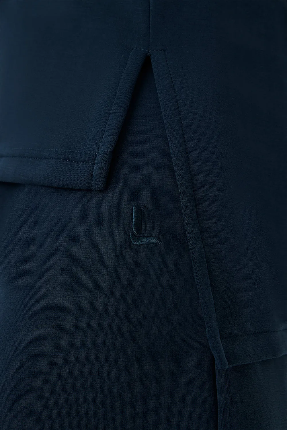 High Neck Hoodie