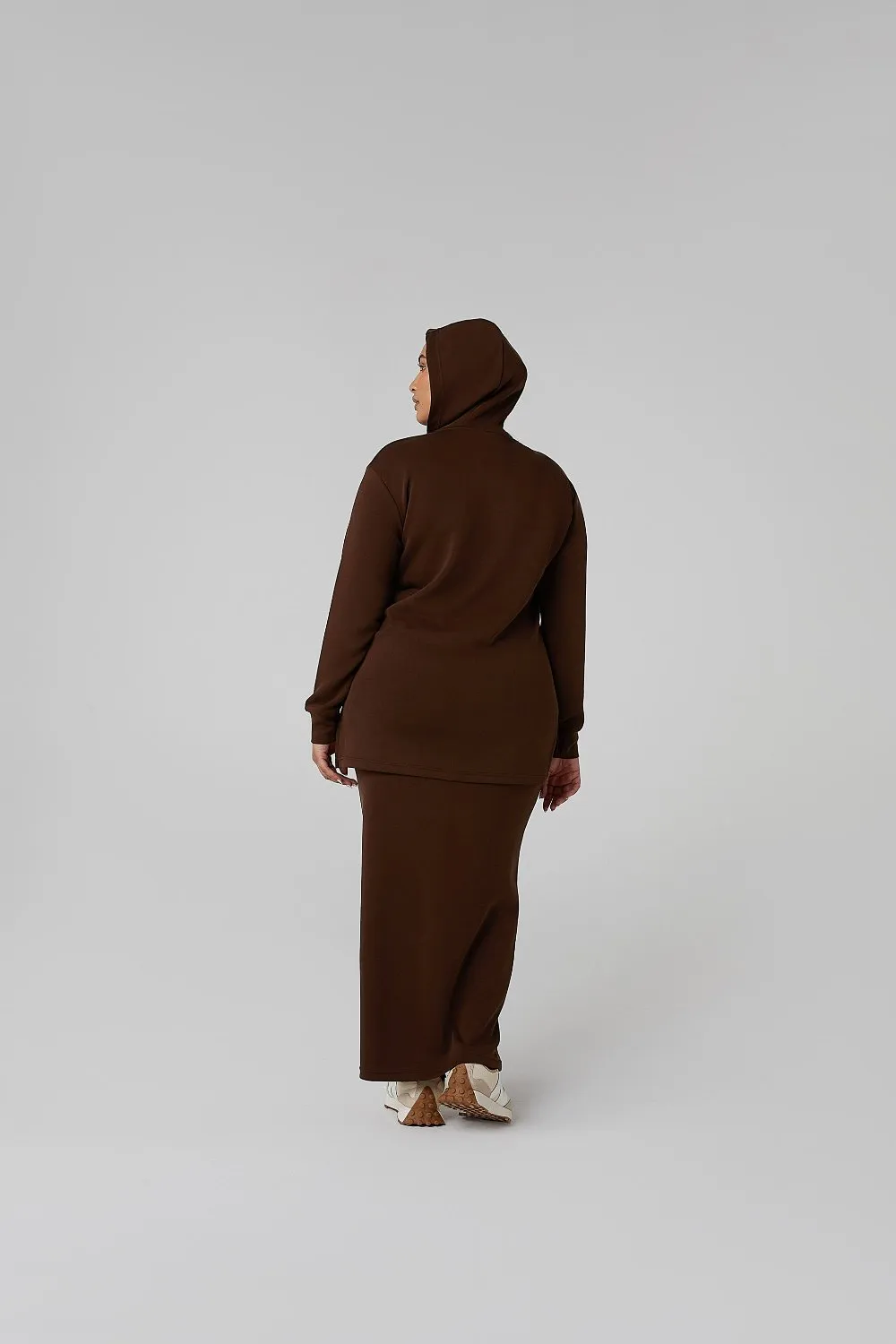 High Neck Hoodie