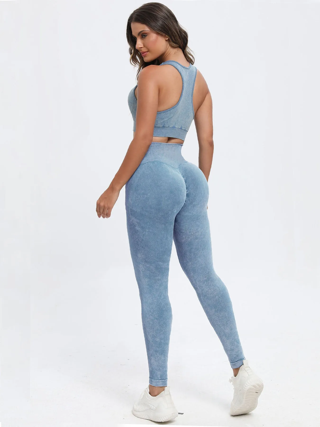High waisted Pants Activewear Set