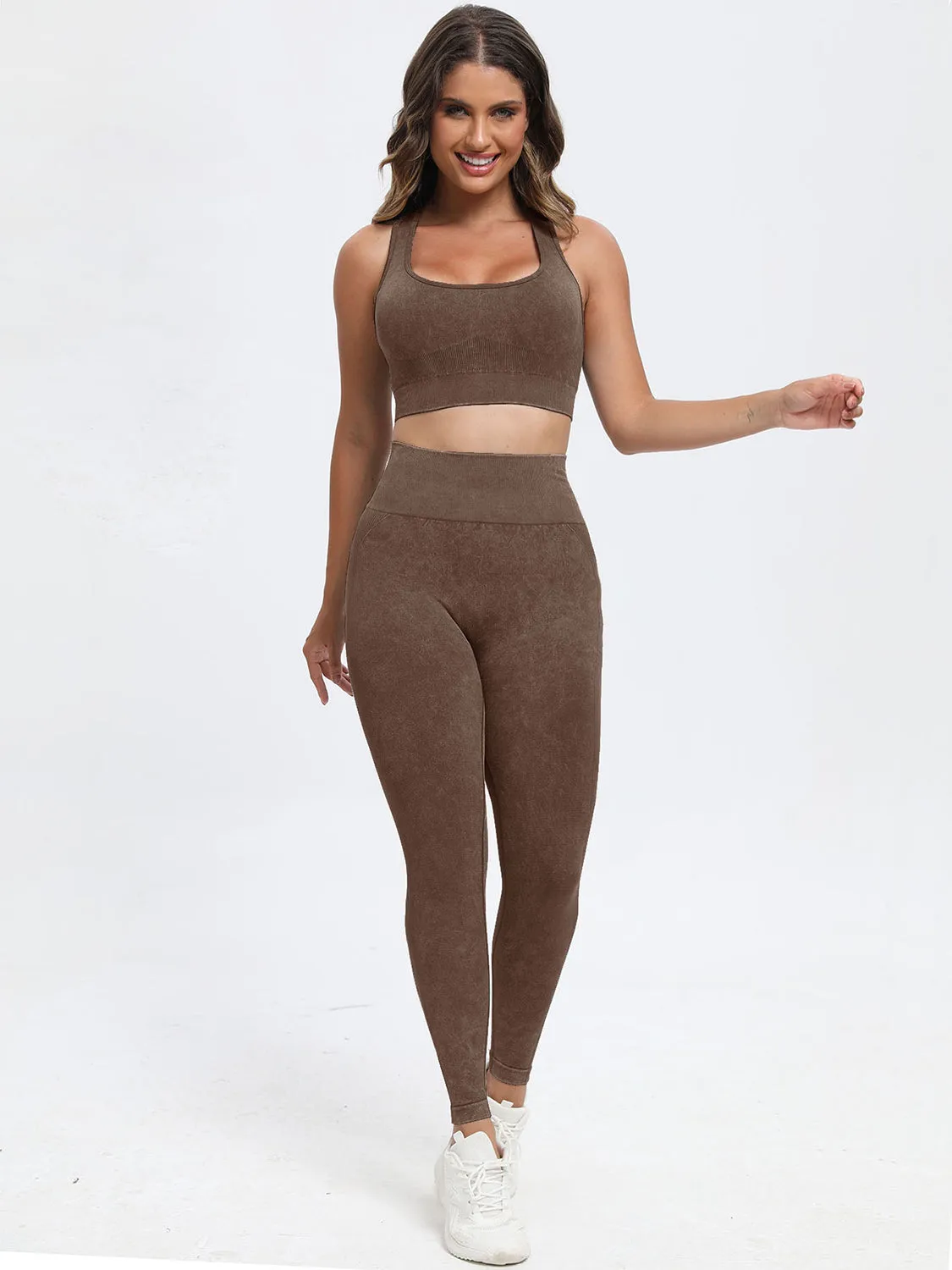 High waisted Pants Activewear Set