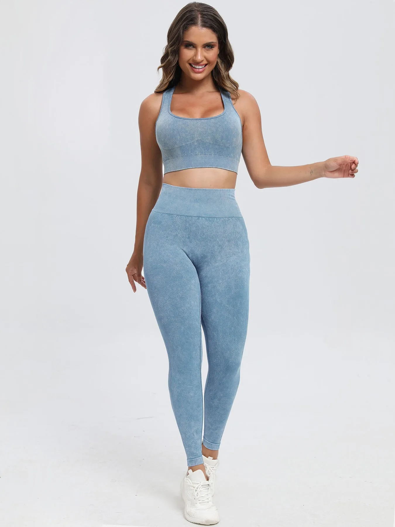 High waisted Pants Activewear Set