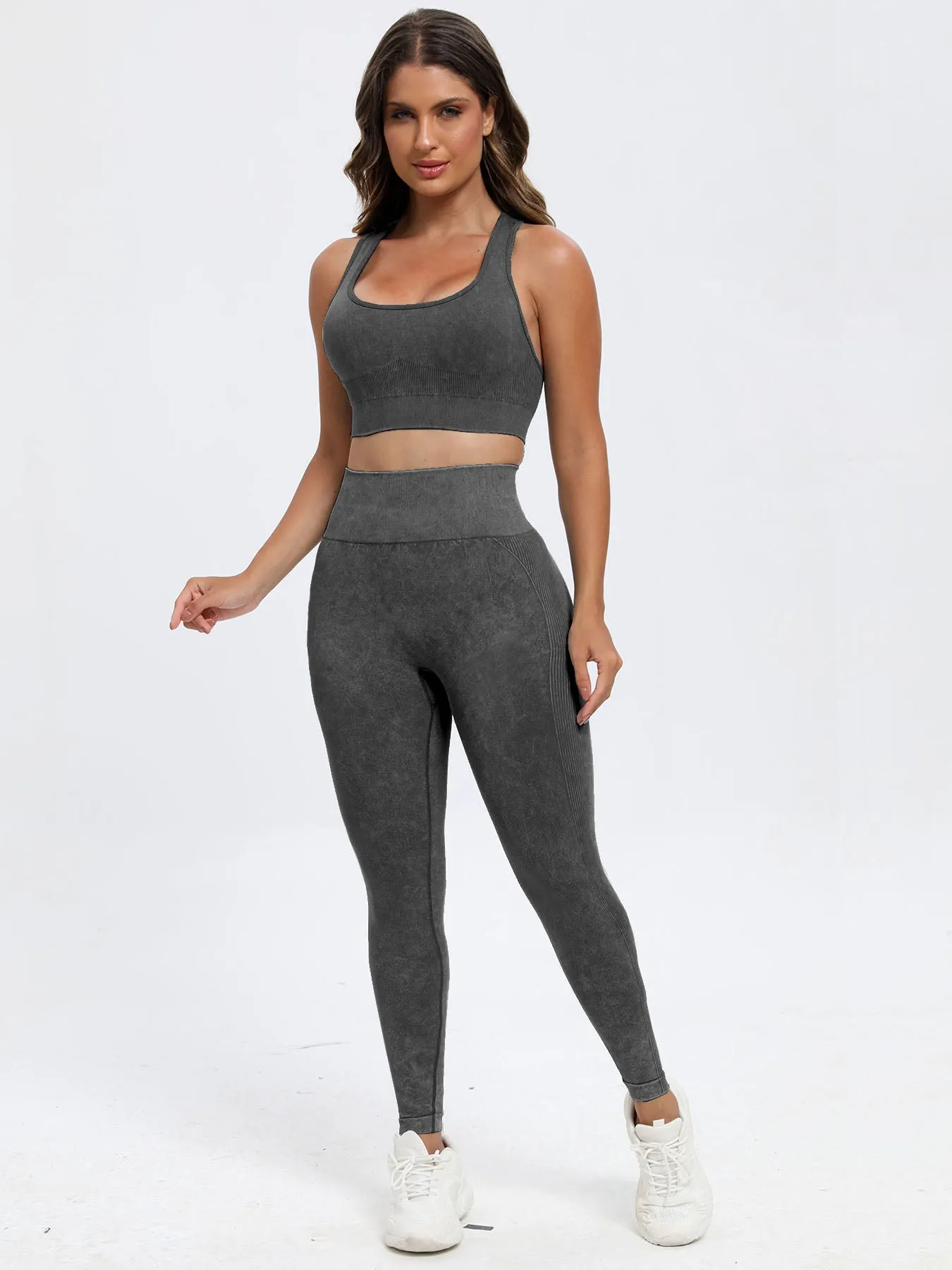 High waisted Pants Activewear Set