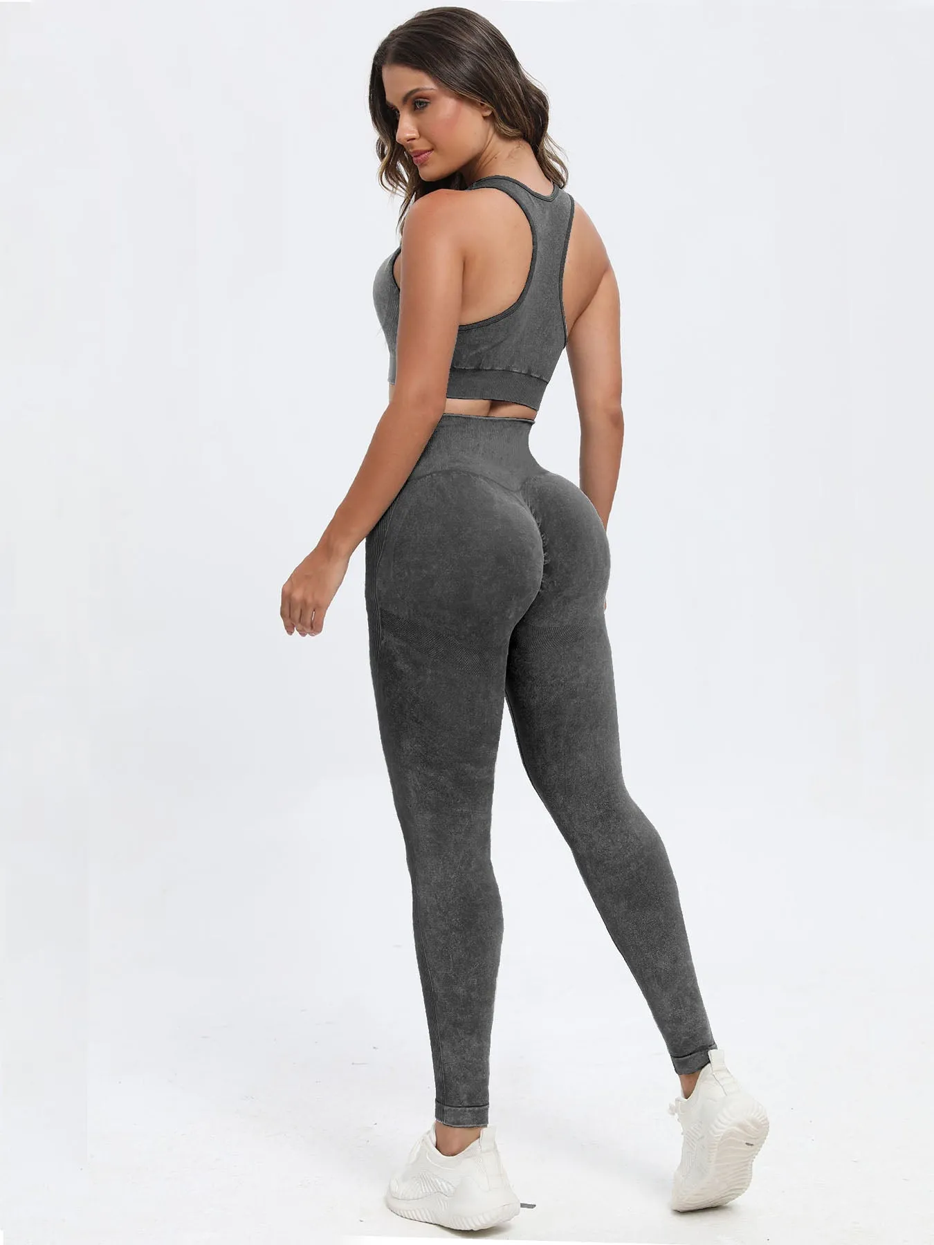 High waisted Pants Activewear Set