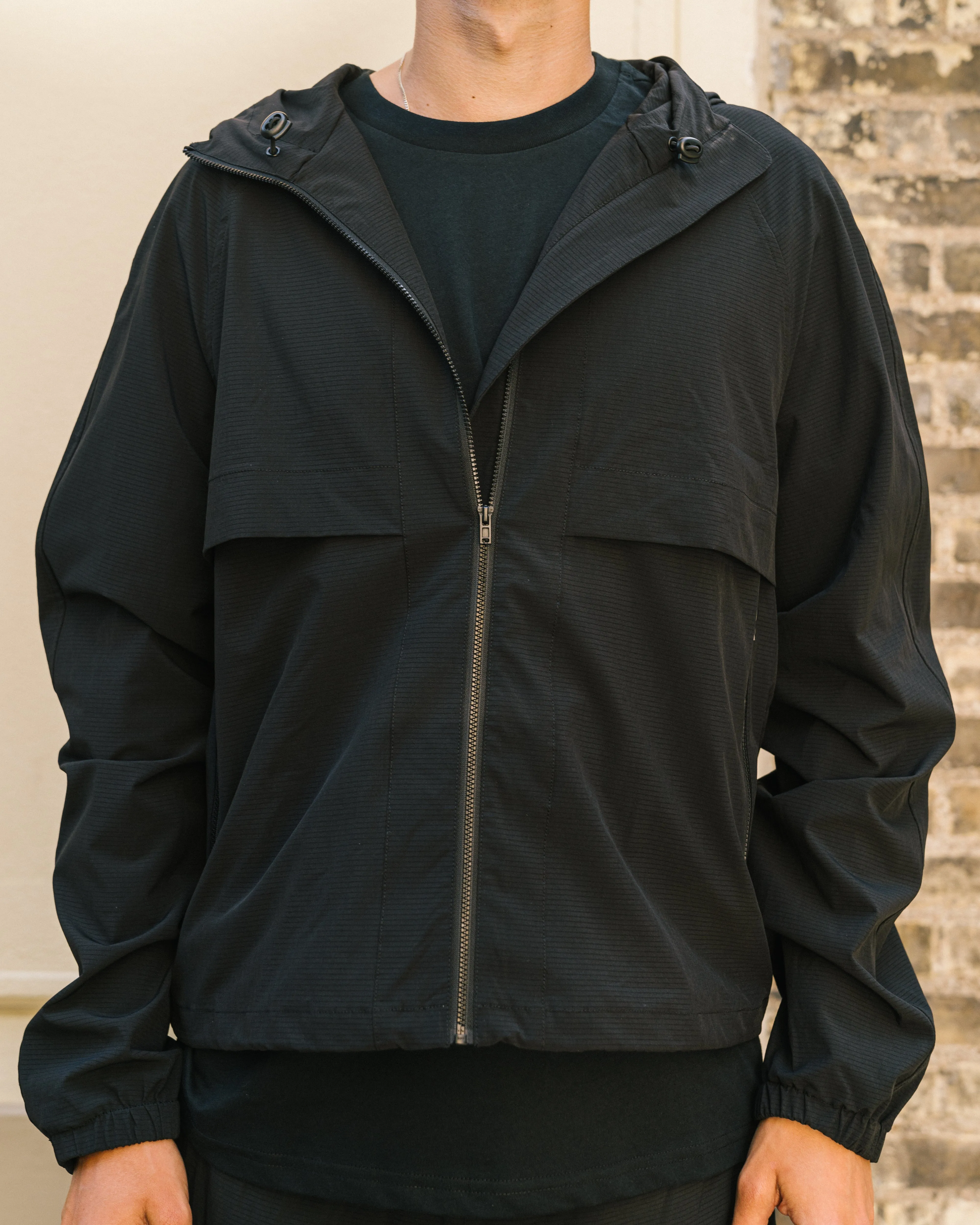 Hooded Tech Jacket