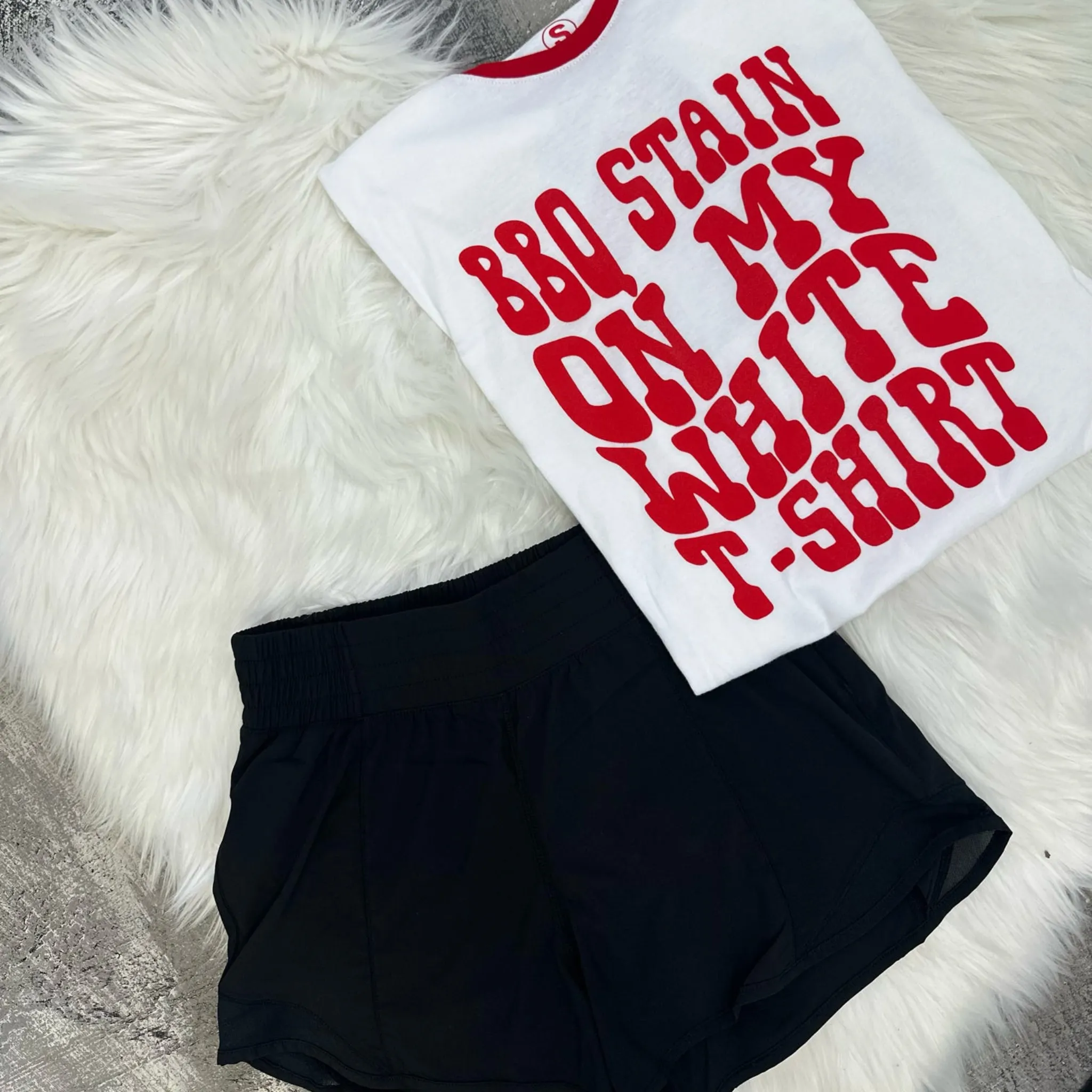Hustling Hard Black Active Shorts
