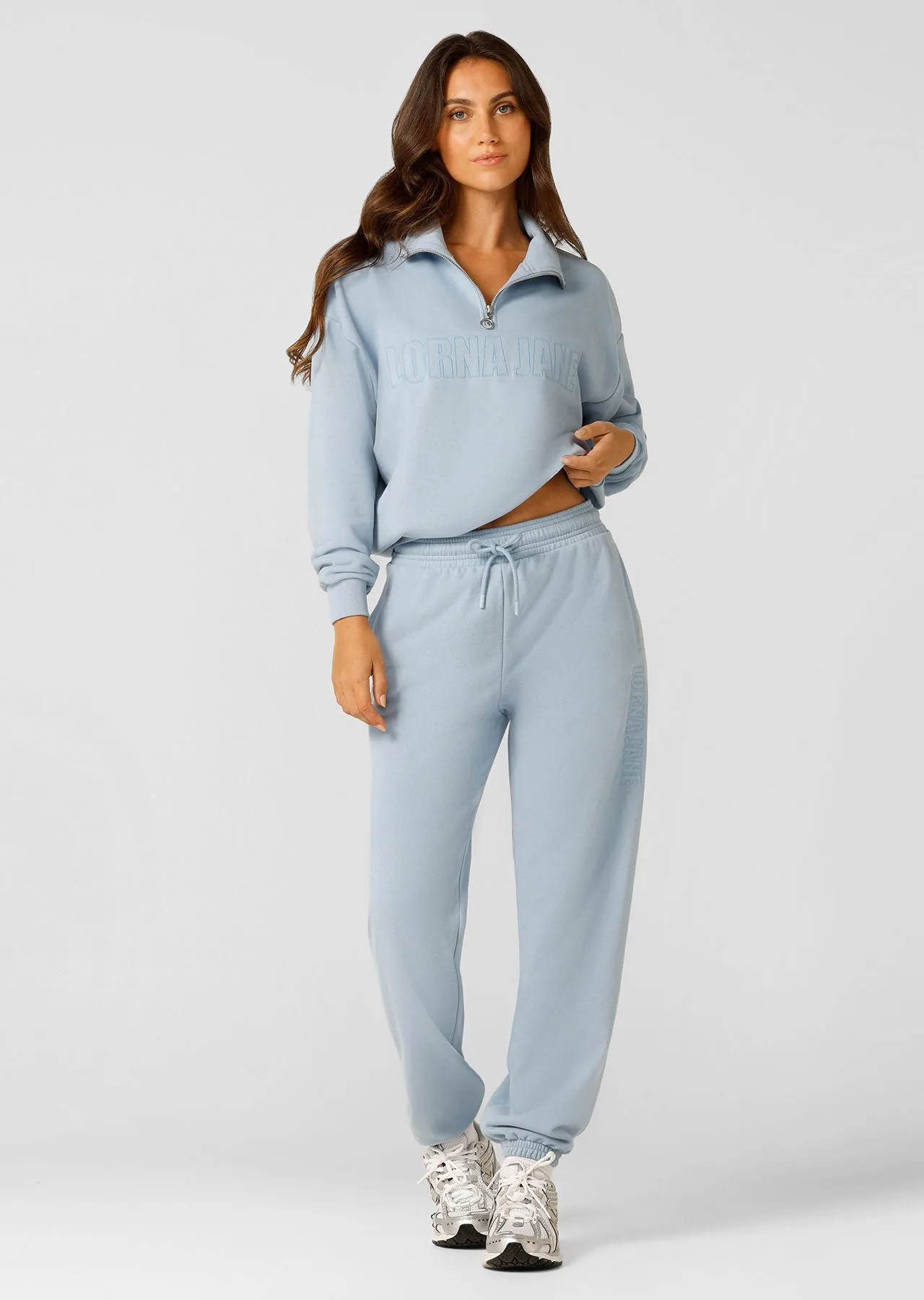 Iconic Track Pant | Glacier Blue
