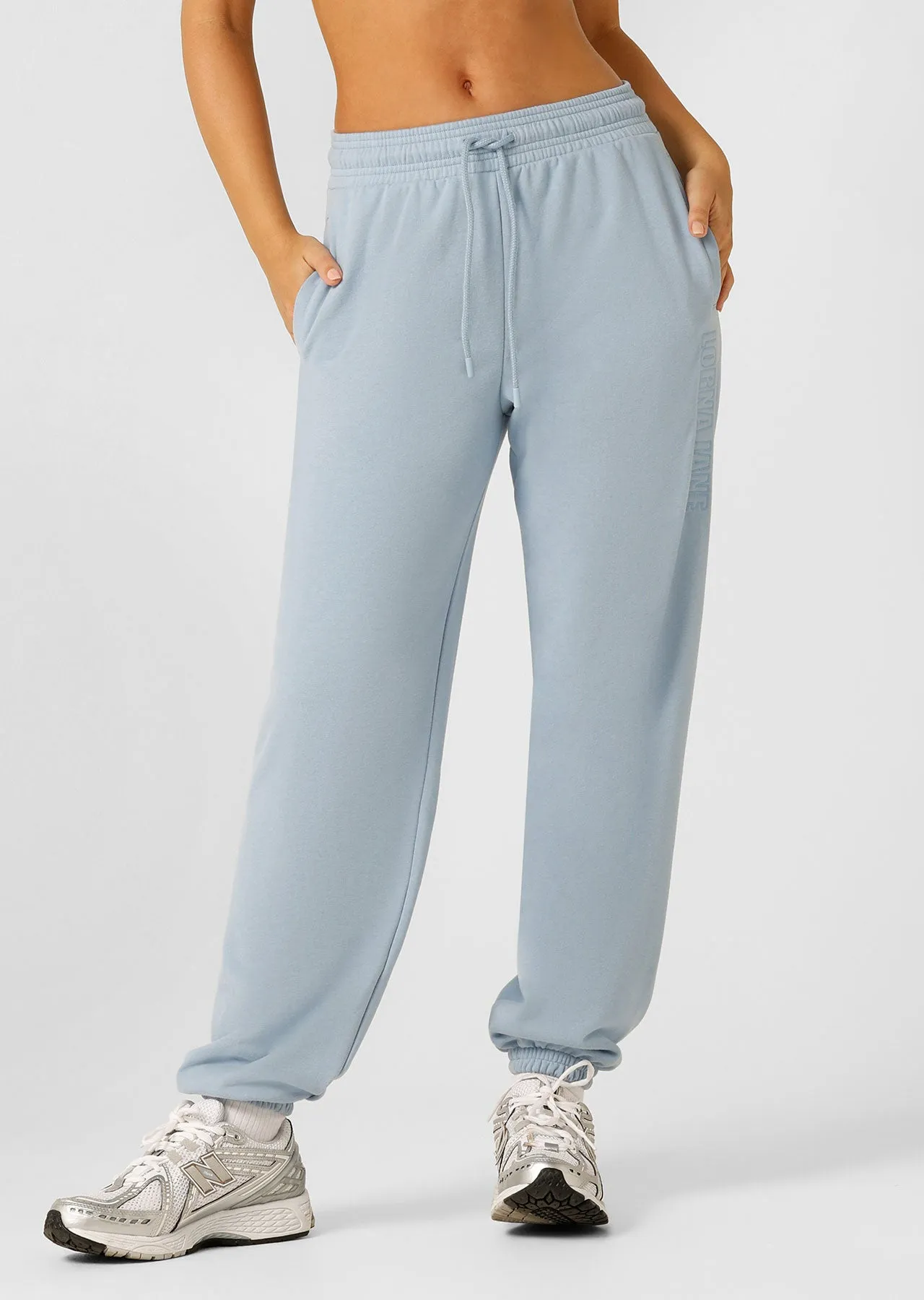 Iconic Track Pant | Glacier Blue