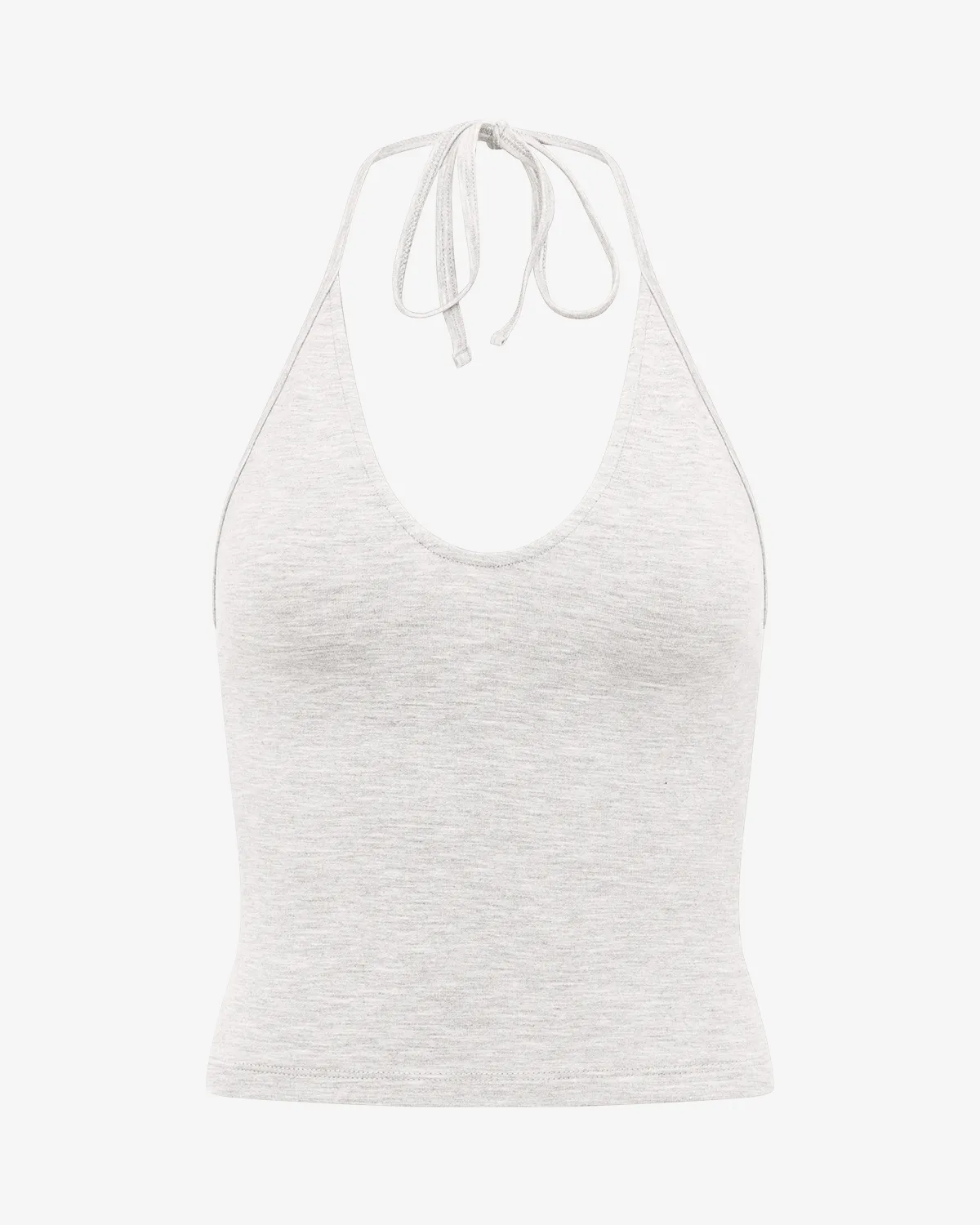 IM Halter Tie Tank | Light Grey