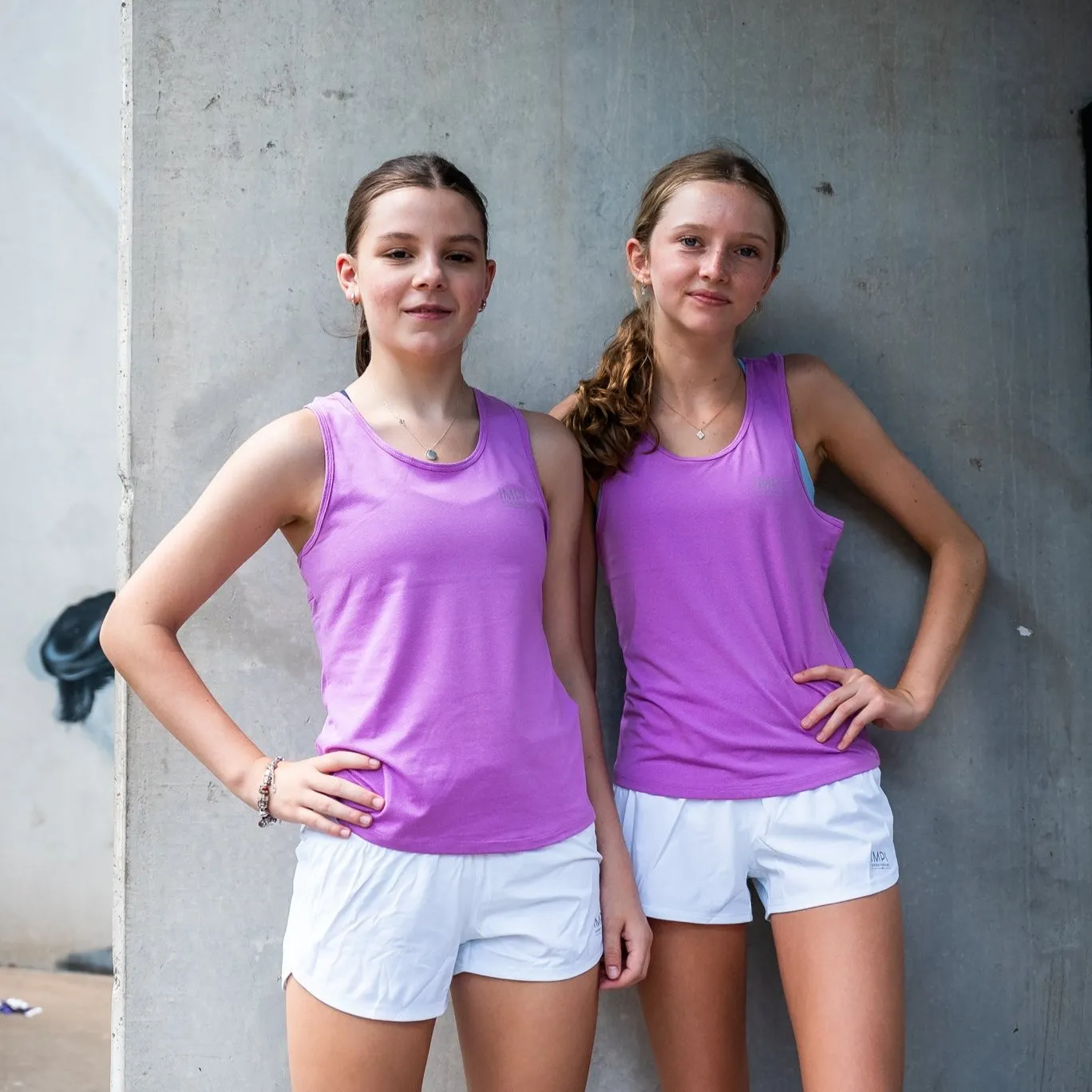 IMPI Fitted Running Singlet - Purple