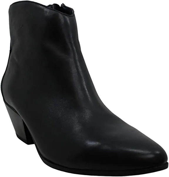 INC International Concepts Women's Idra Block-Heel Booties Black Size 9 M