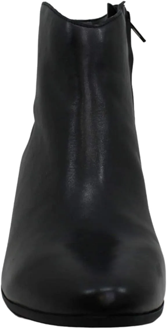 INC International Concepts Women's Idra Block-Heel Booties Black Size 9 M