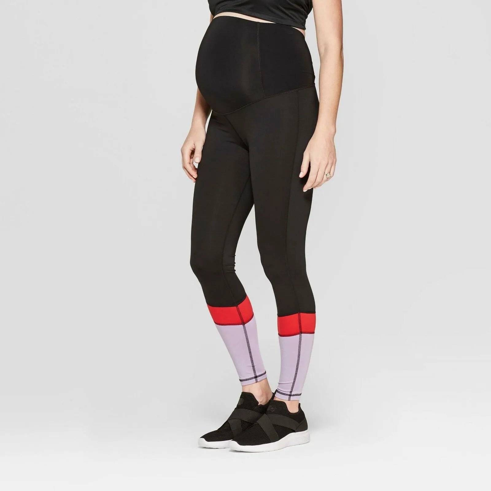 Isabel Maternity by Ingrid & Isabel Colorblock Active Wear Leggings