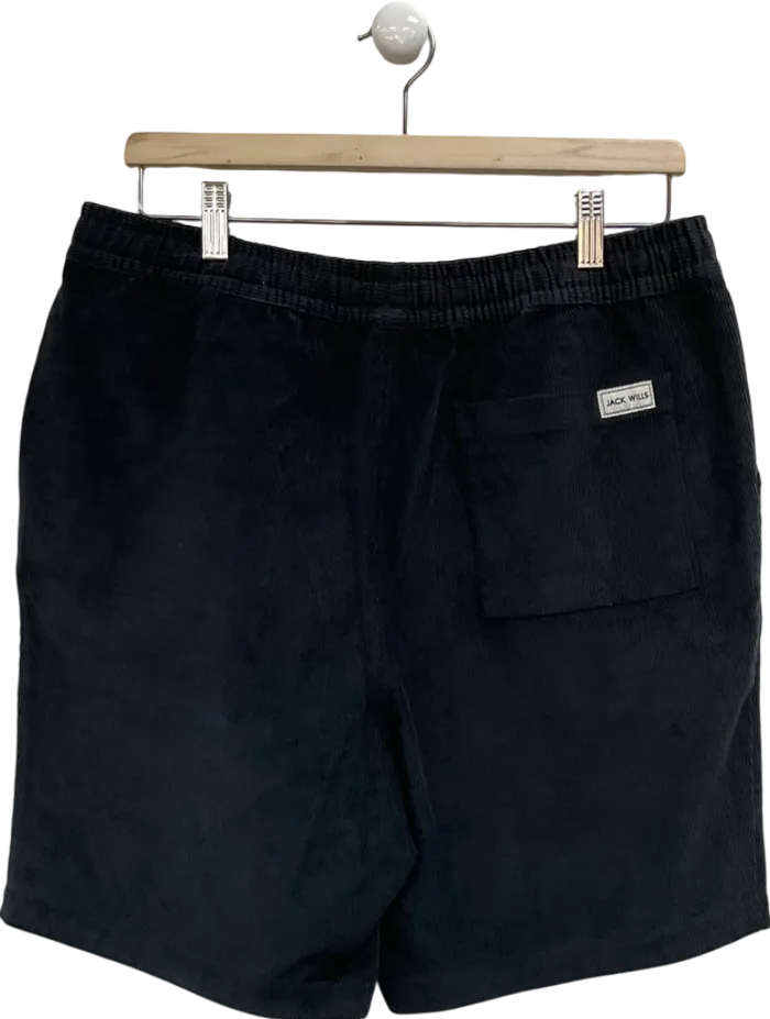 Jack wills Grey Pull On Chord Shorts UK M