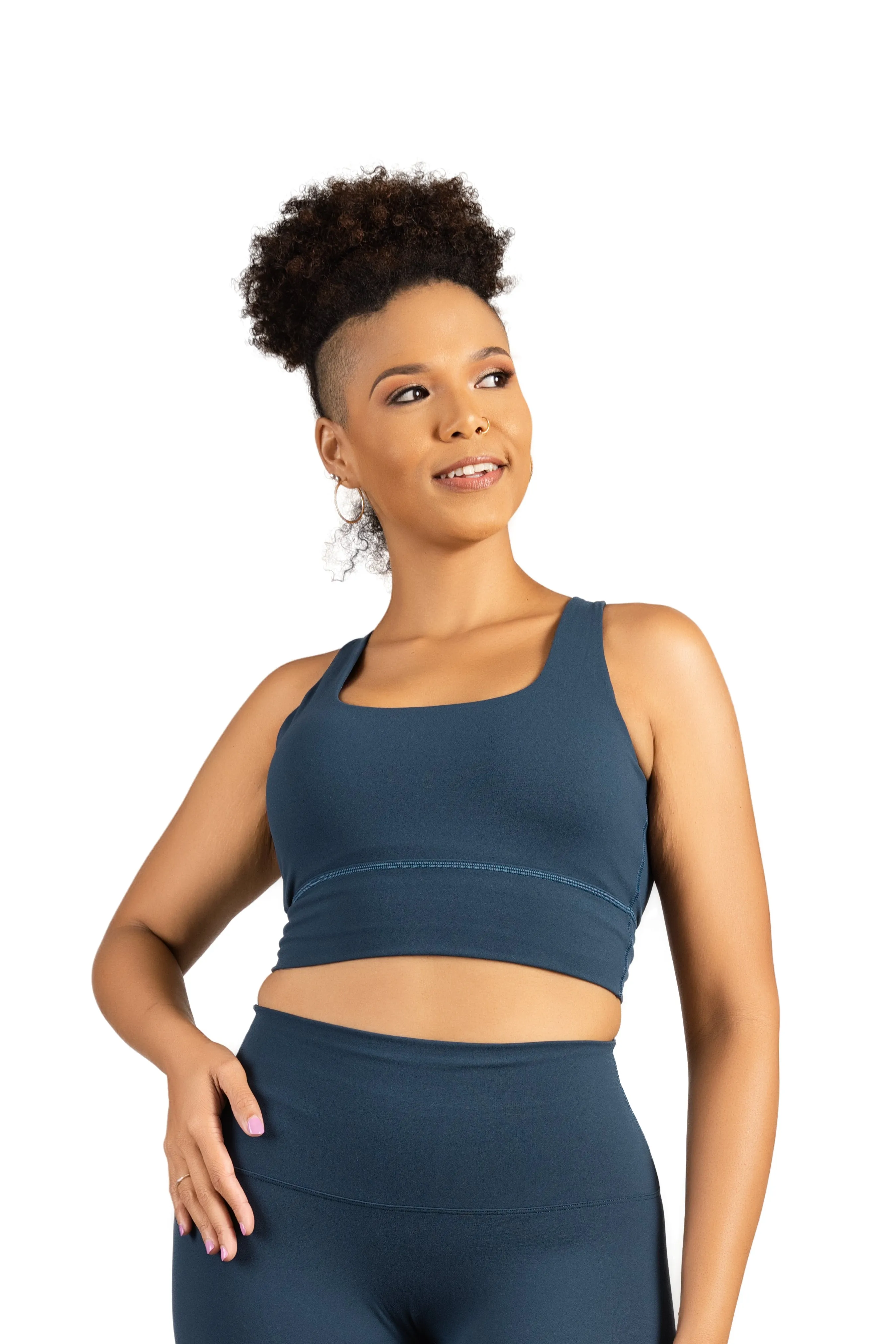 JAIME SPORT BRA DARK BLUE