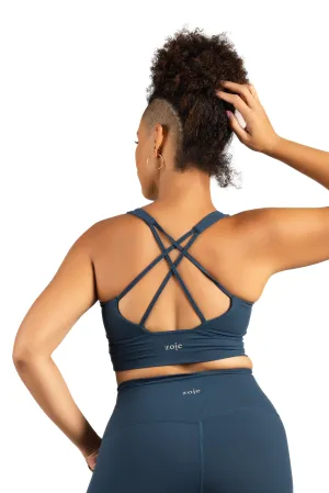 JAIME SPORT BRA DARK BLUE