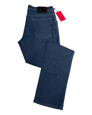 JAPAN/SARTORIAL Blue Stretch Jean - Blue/WR