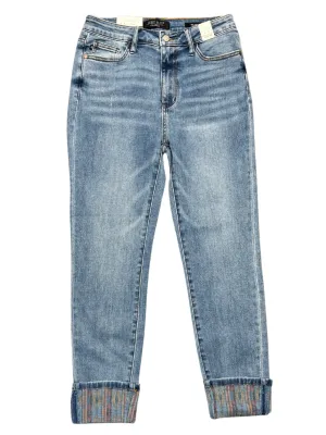 JB South Western Print Cuff Relax Fit