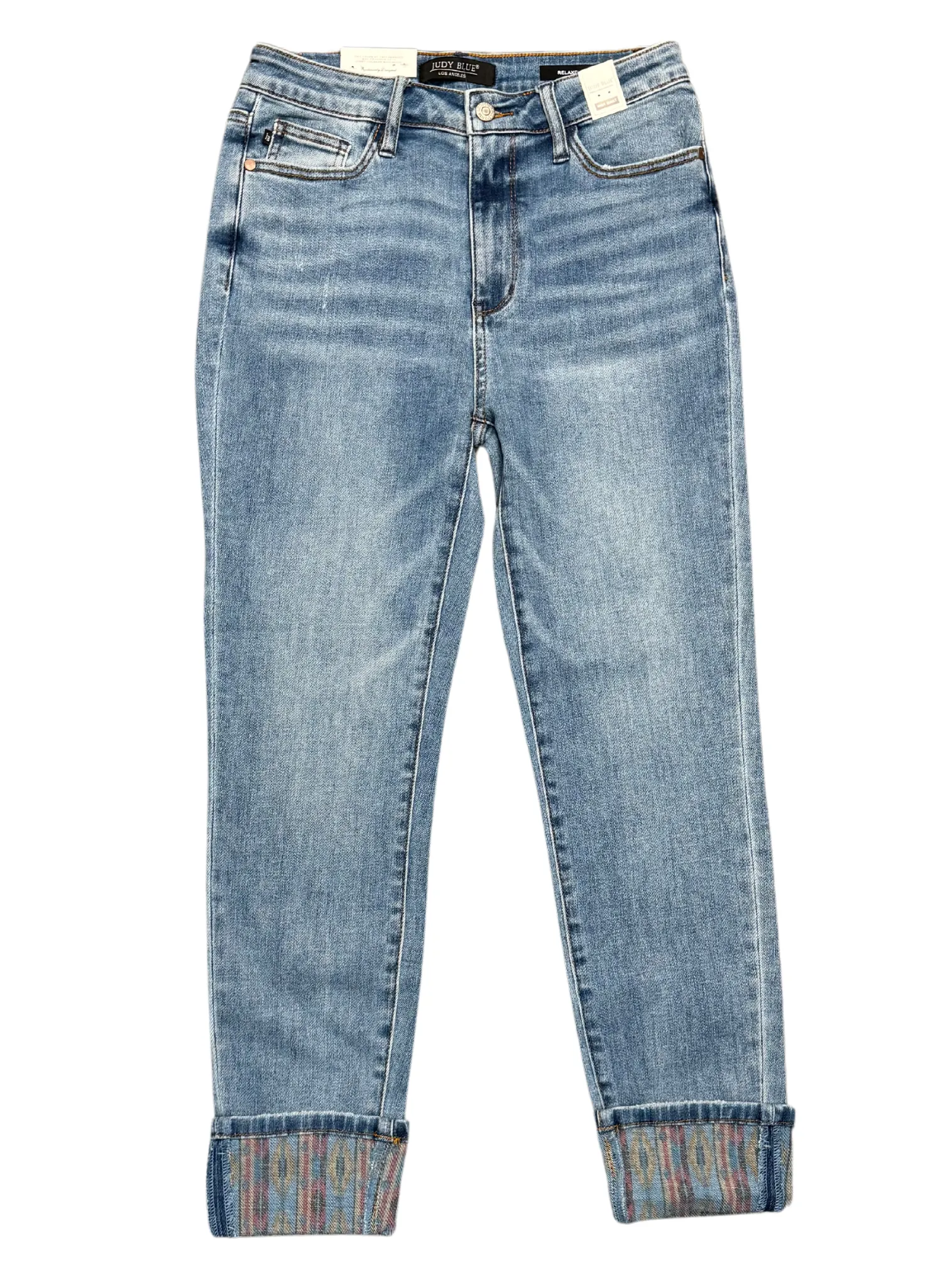 JB South Western Print Cuff Relax Fit