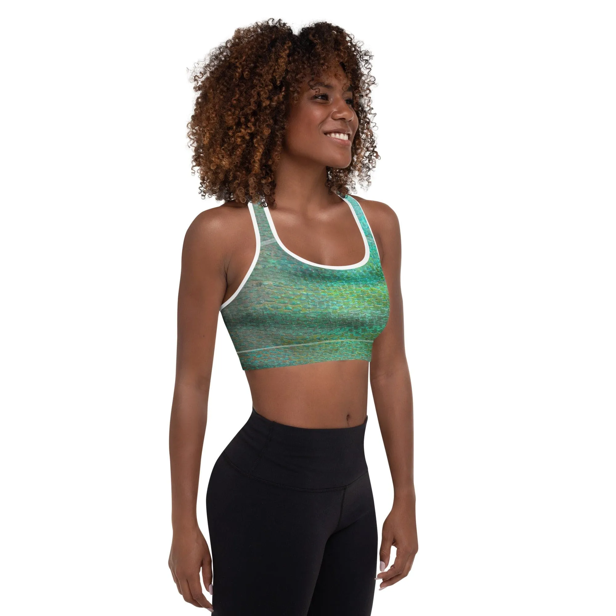 Kato Tropic Tide Women's Sports Athletic Bra