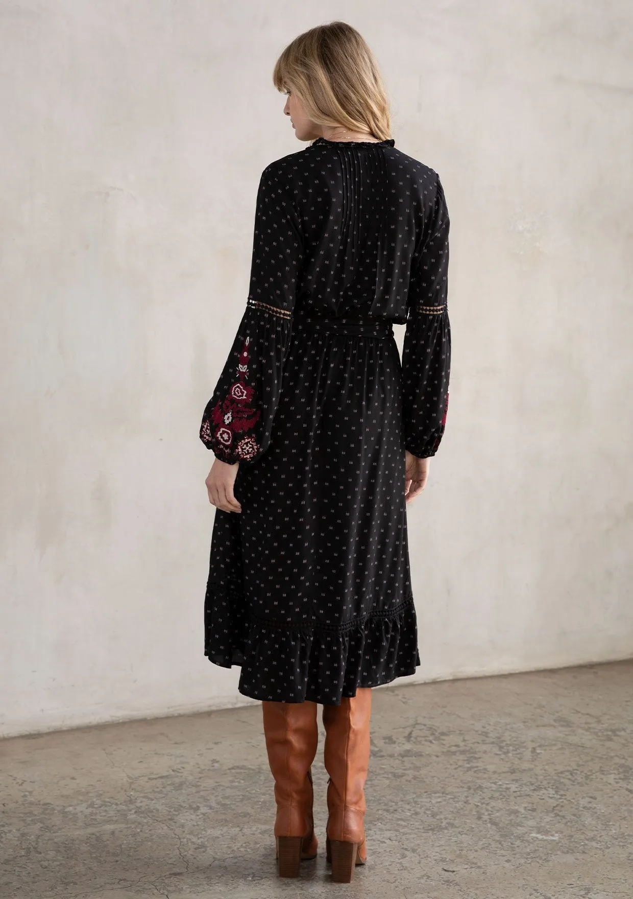 Keita Embroidered Dress