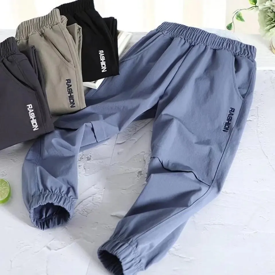Kids Cotton Casual Spring Pants for Boys