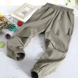 Kids Cotton Casual Spring Pants for Boys