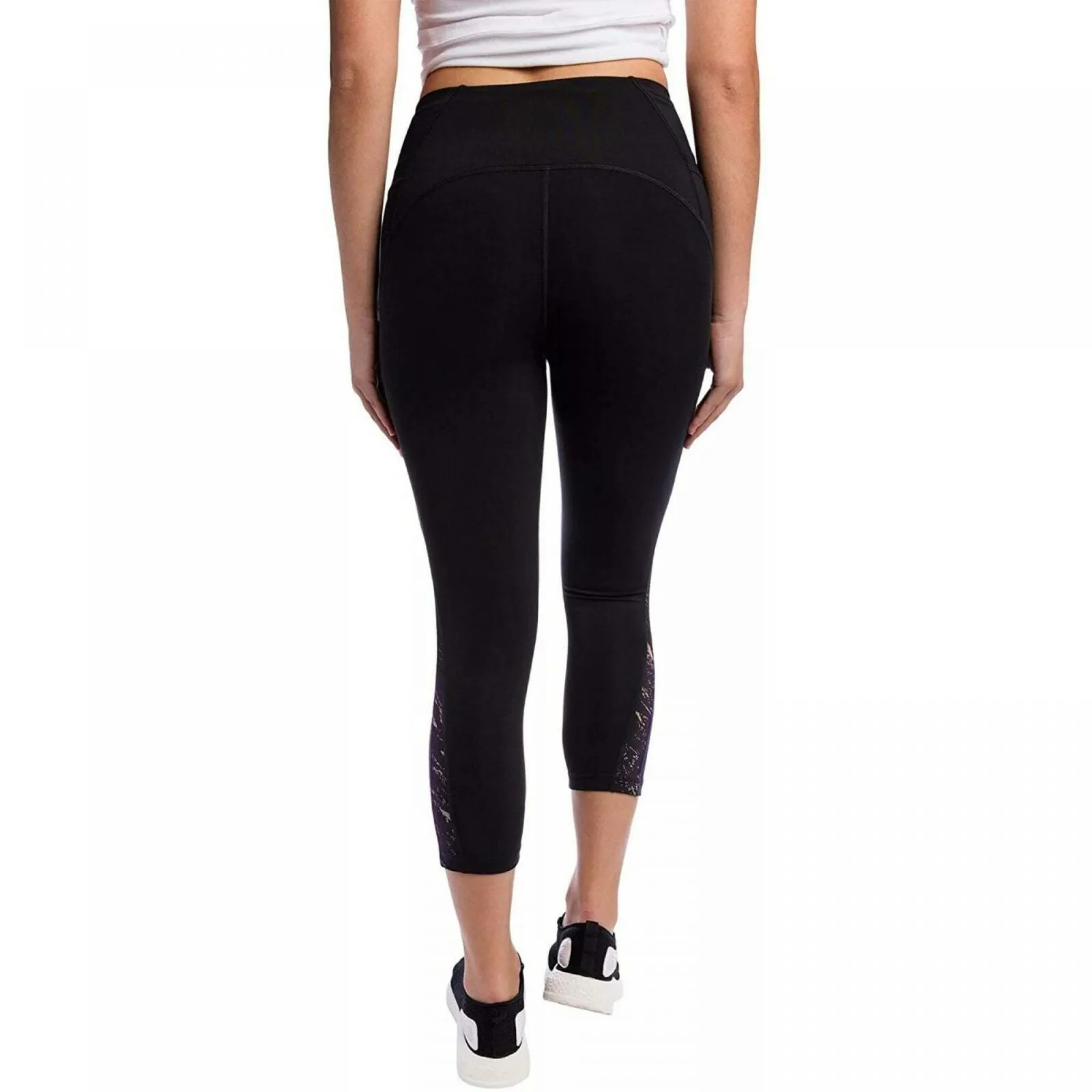 Kirkland Signature Women's Reflective Cropped Tight Leggings