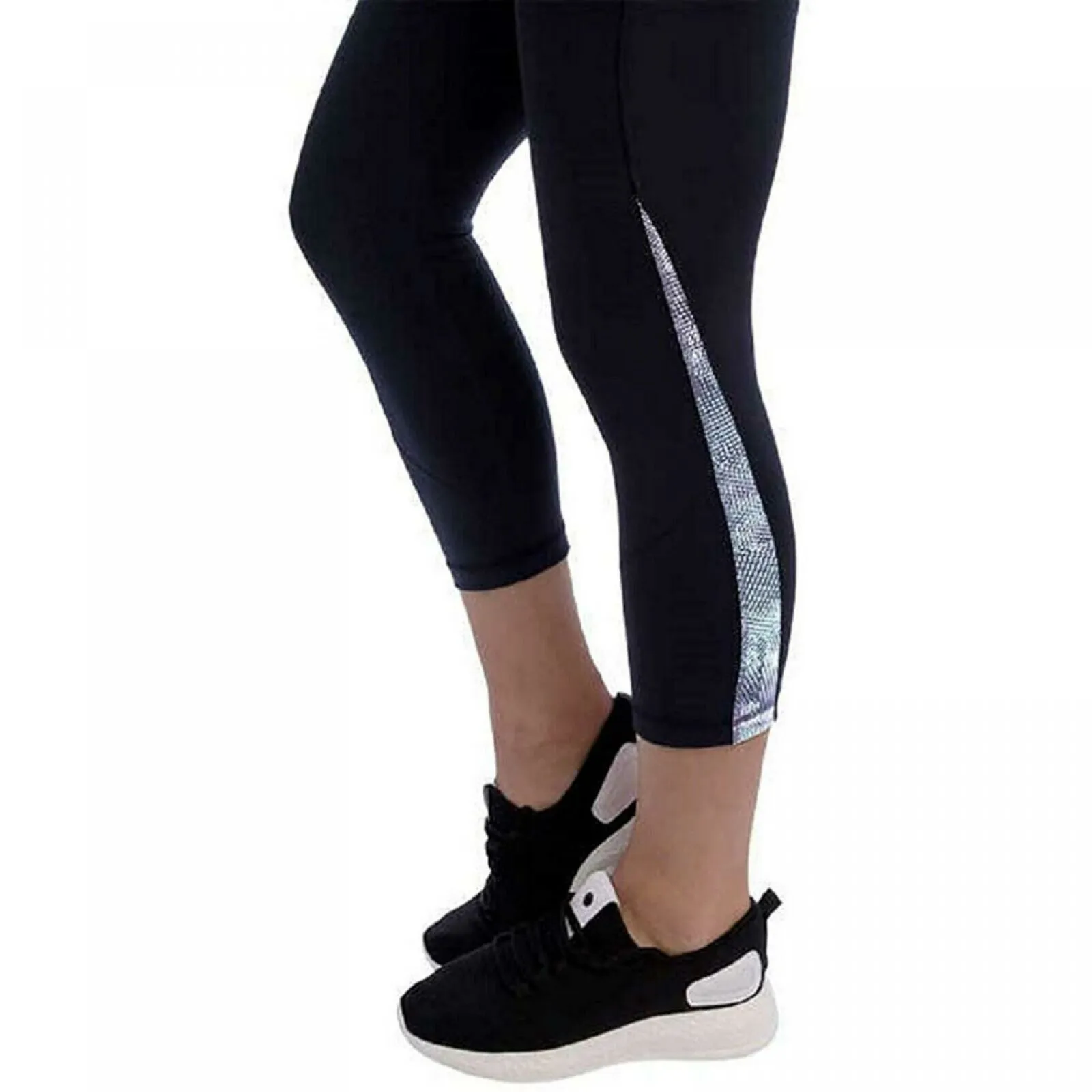 Kirkland Signature Women's Reflective Cropped Tight Leggings