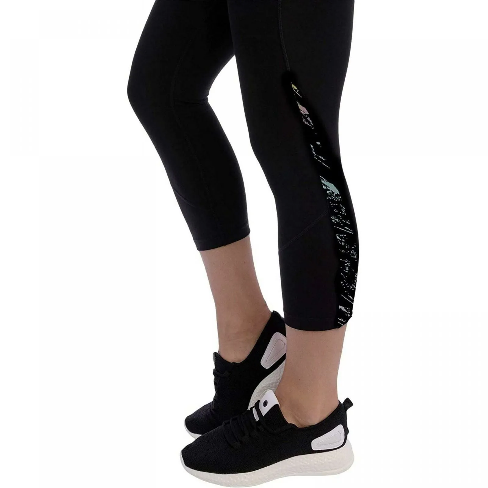 Kirkland Signature Women's Reflective Cropped Tight Leggings