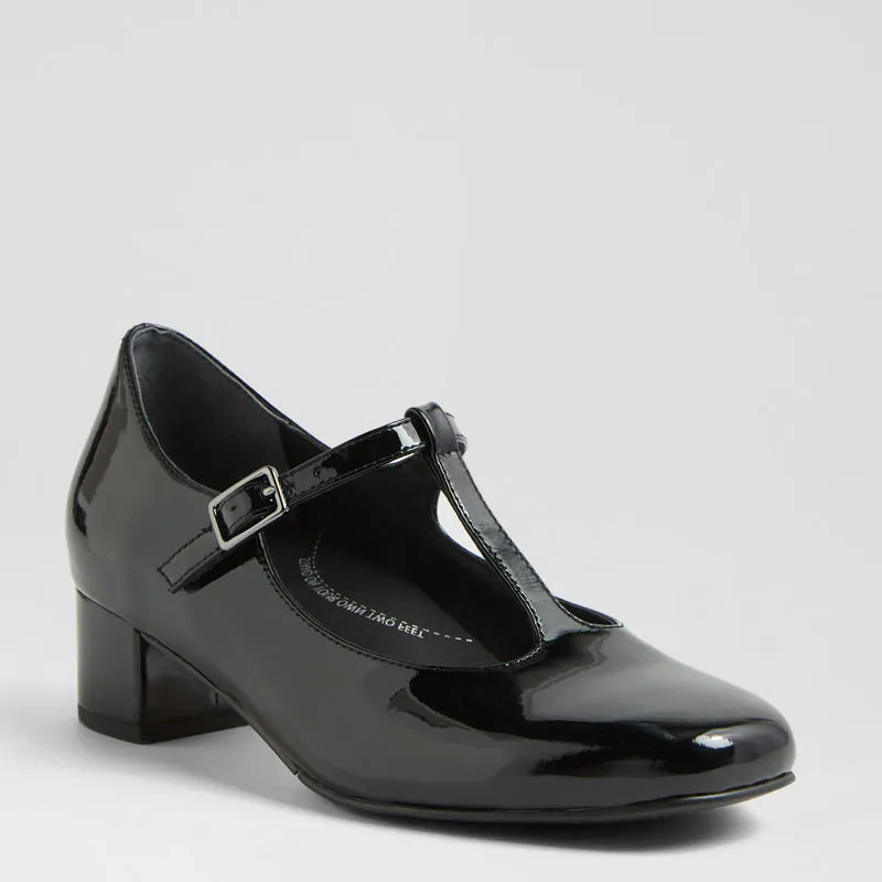 KOBUS W - BLACK PATENT LEATHER