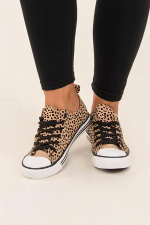 Lace The Consequences Sneakers, Cheetah