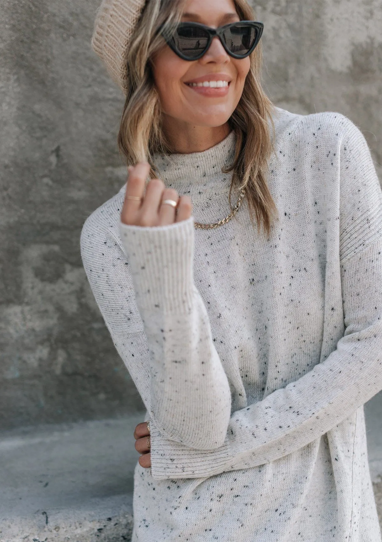 Layered With Love Mini Sweater Dress