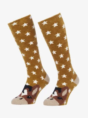 LeMieux Kids Fluffy Character Socks