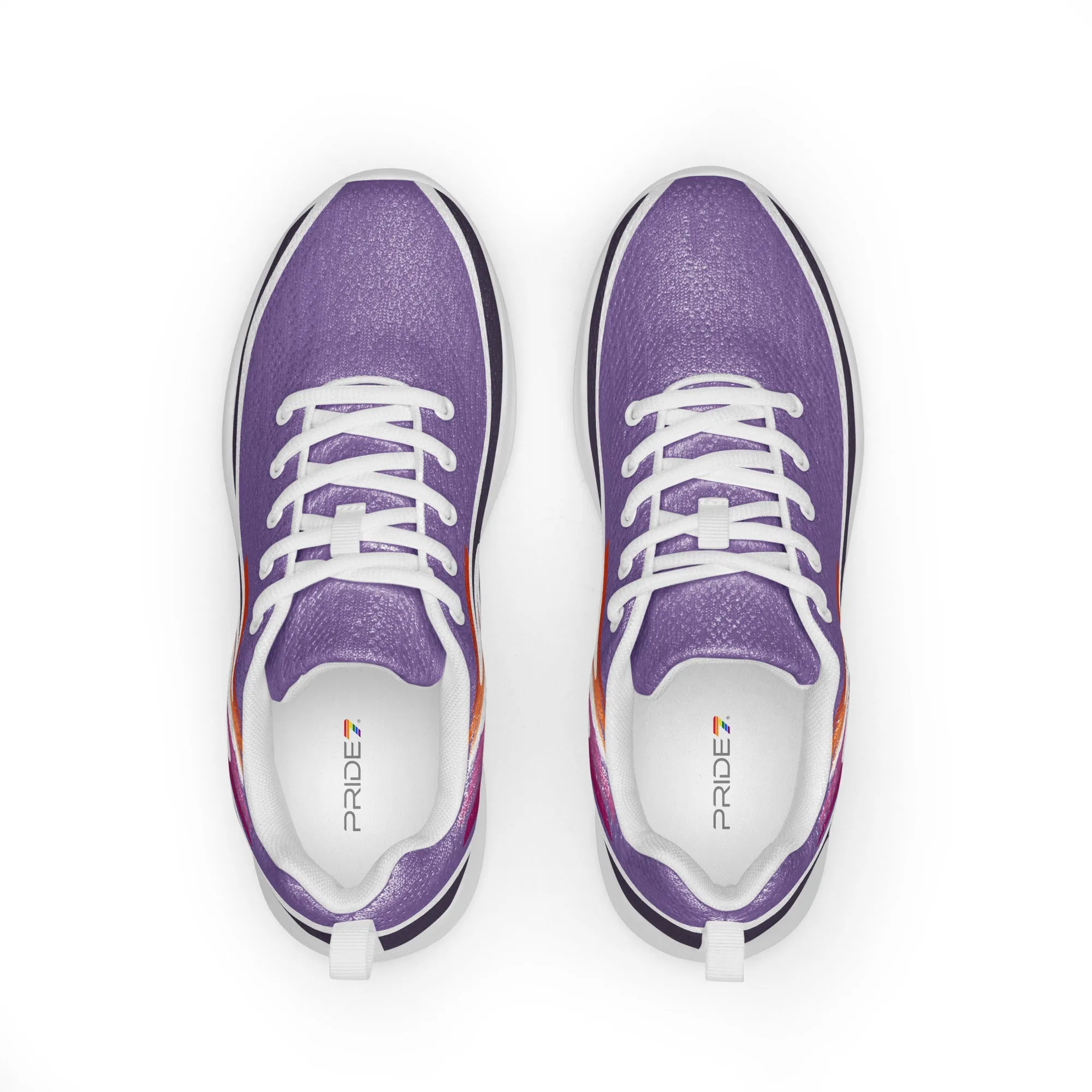 Lesbian Pride Athletic Shoes