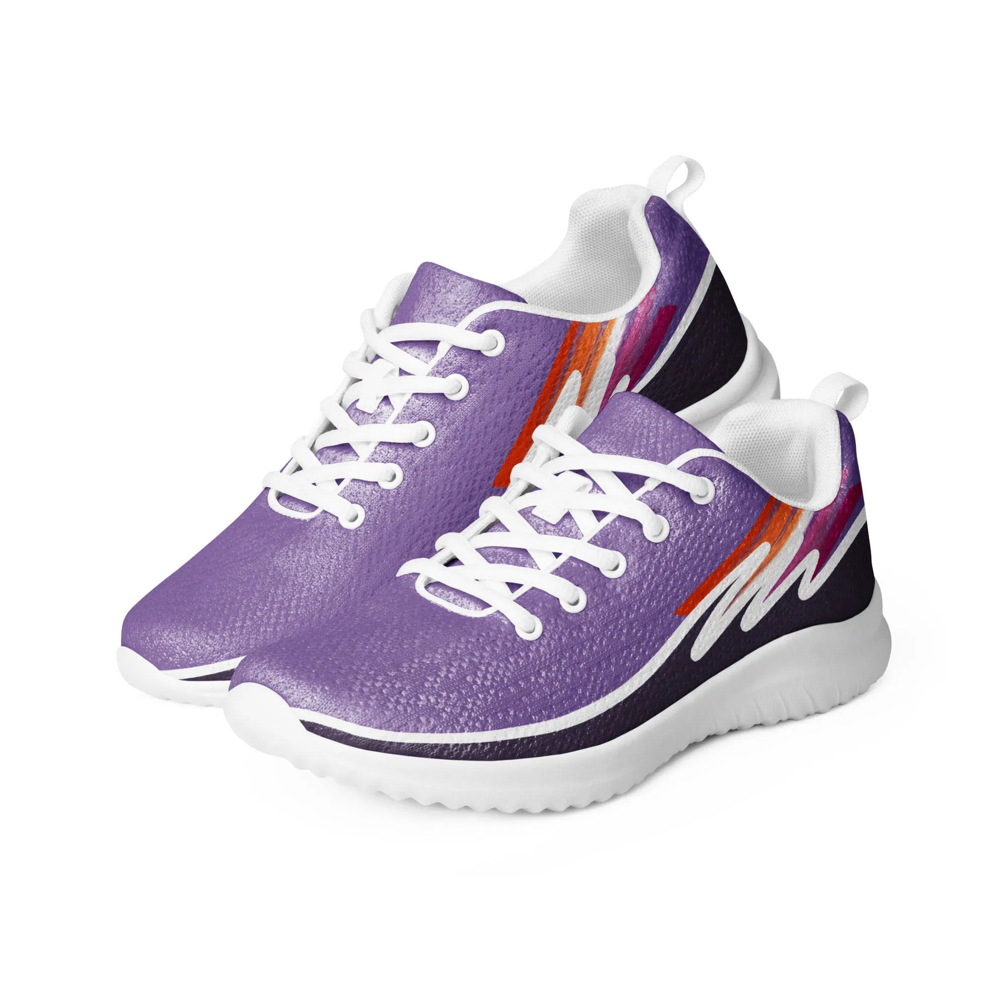 Lesbian Pride Athletic Shoes