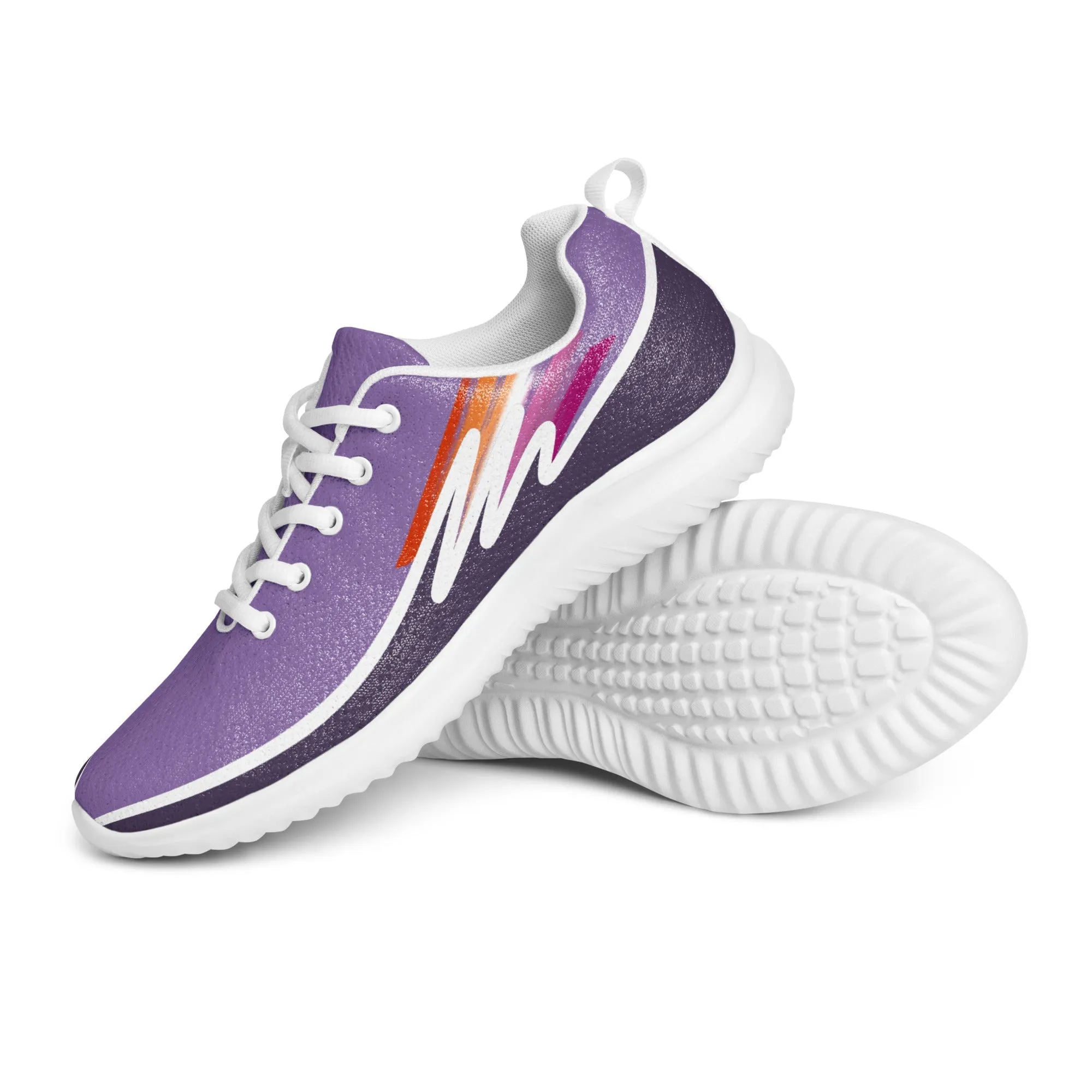 Lesbian Pride Athletic Shoes