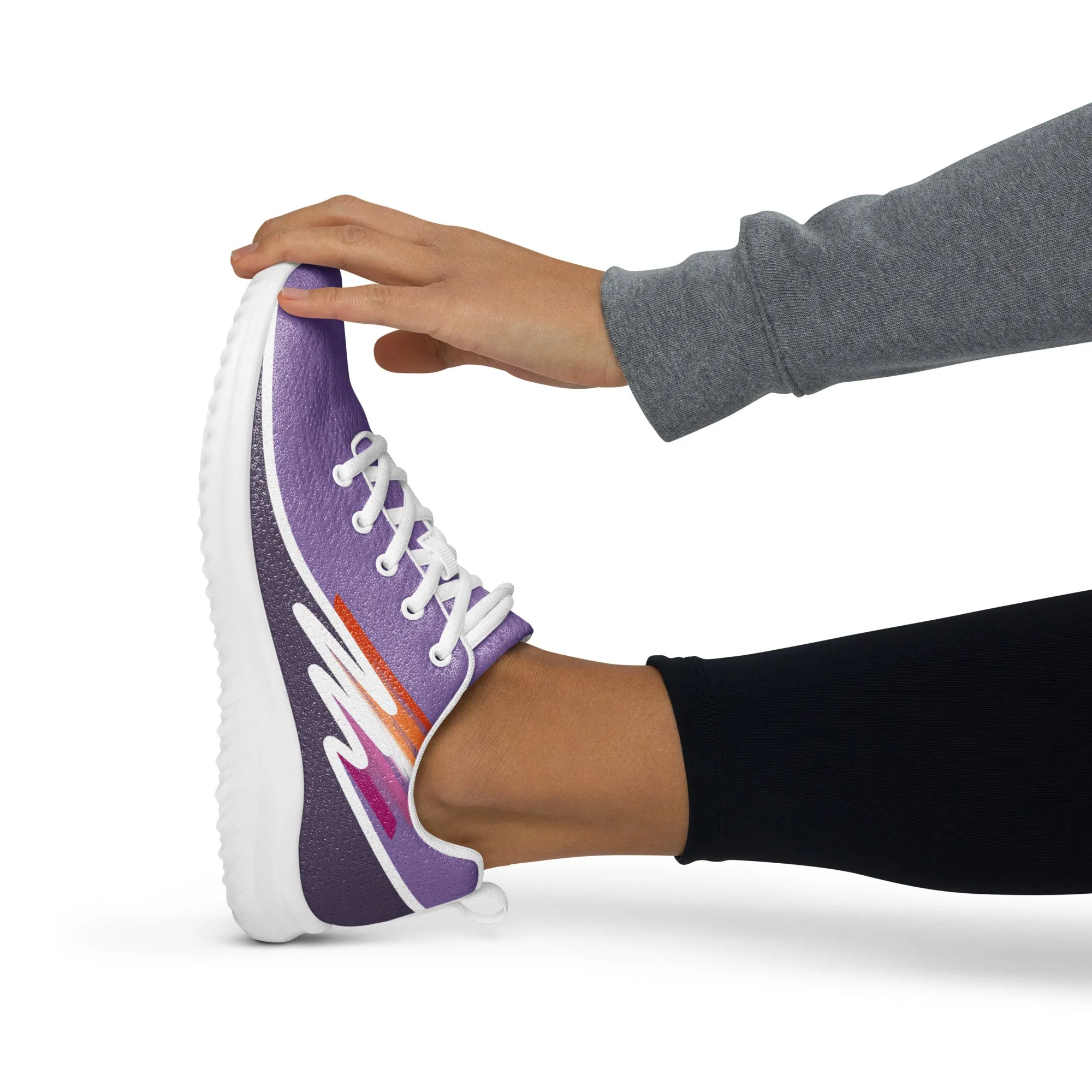 Lesbian Pride Athletic Shoes