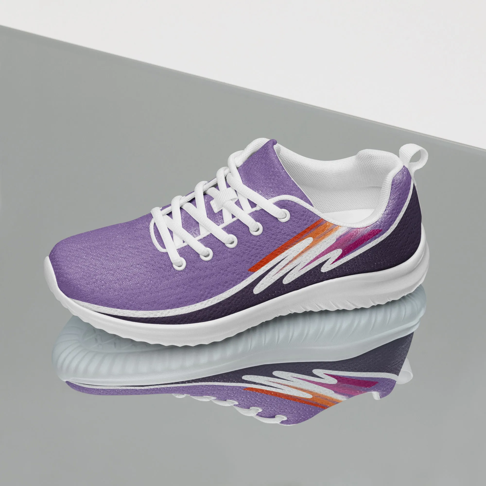 Lesbian Pride Athletic Shoes