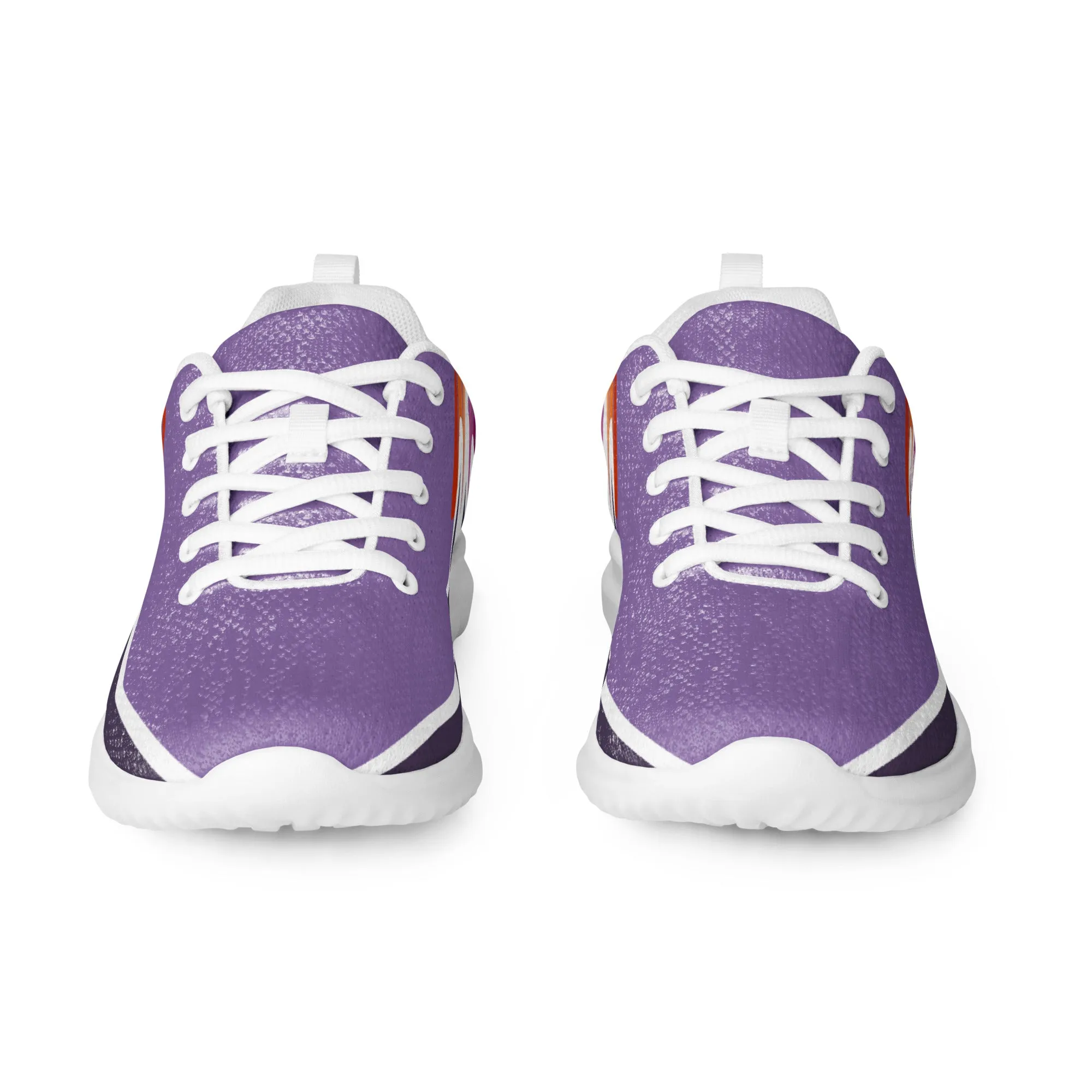 Lesbian Pride Athletic Shoes