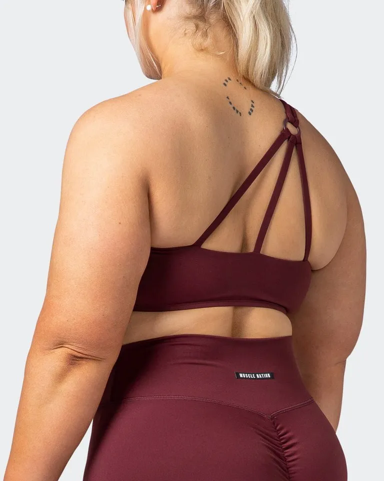 Level Up Bralette - Dark Plum