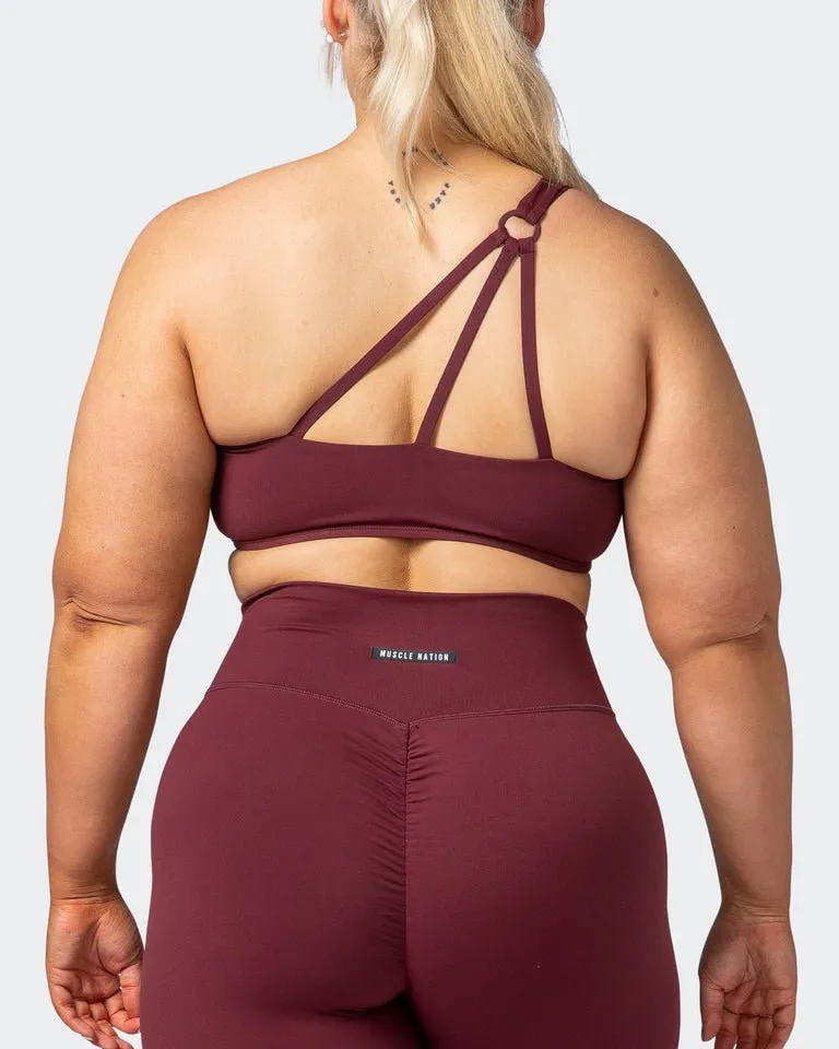 Level Up Bralette - Dark Plum