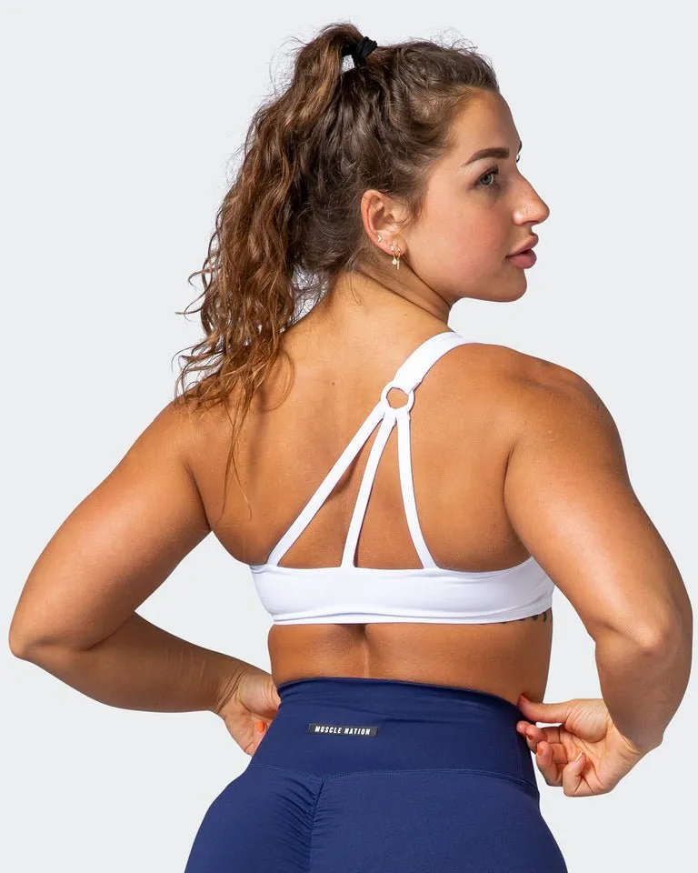 Level Up Bralette - White