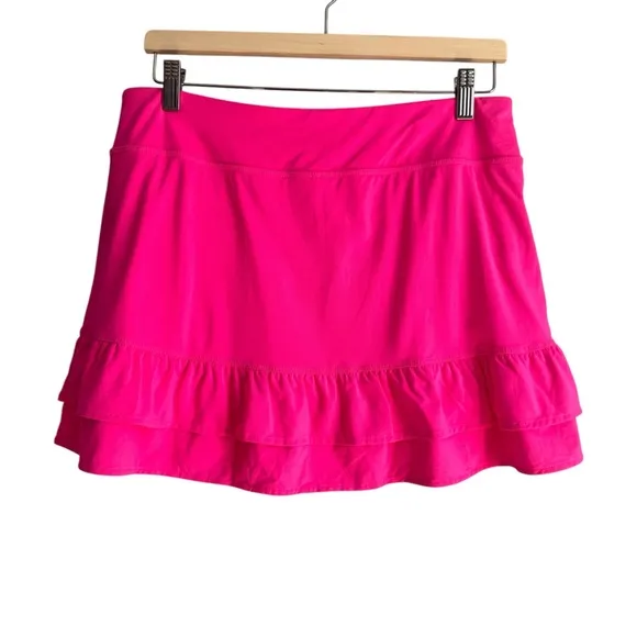 Lilly Pulitzer UPF 50  Luxletic Fern Ruffle Skort
