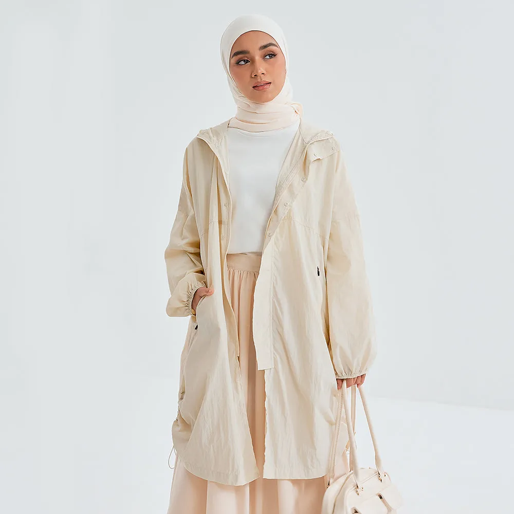 Long Parka - Eggshell