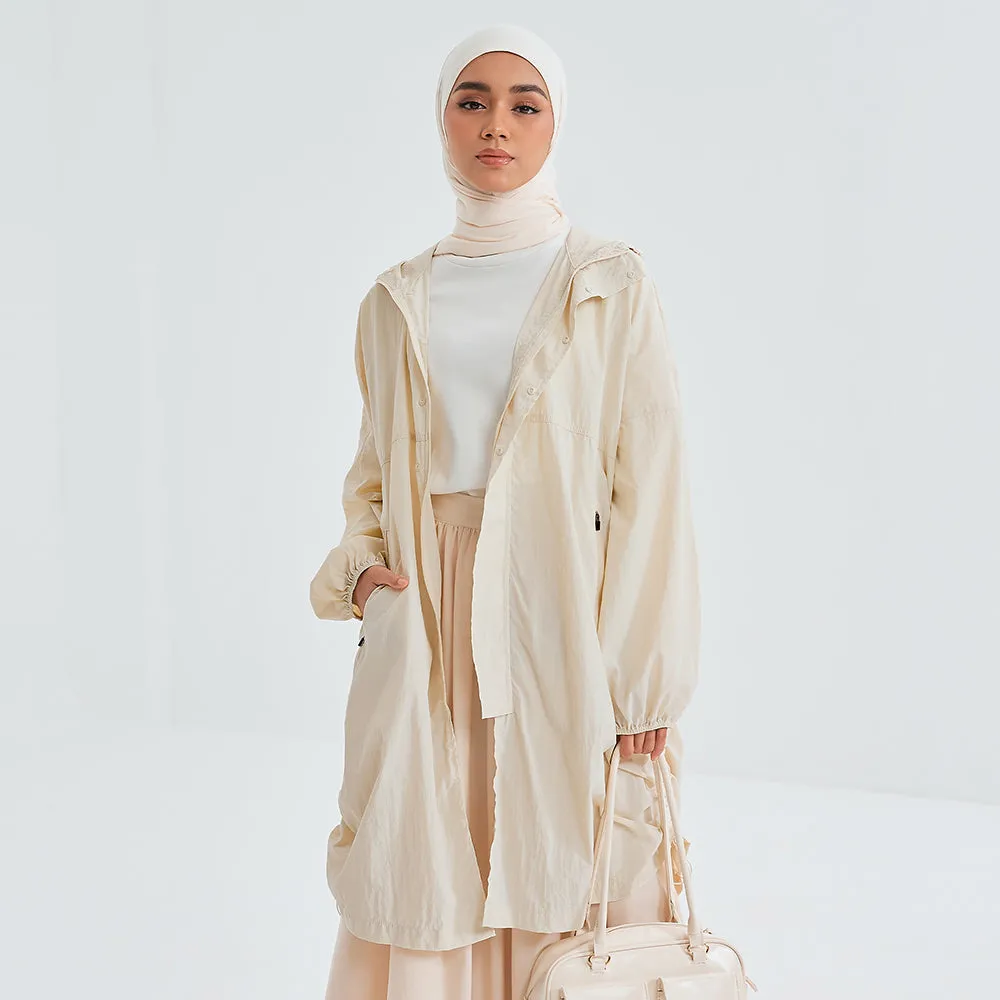 Long Parka - Eggshell