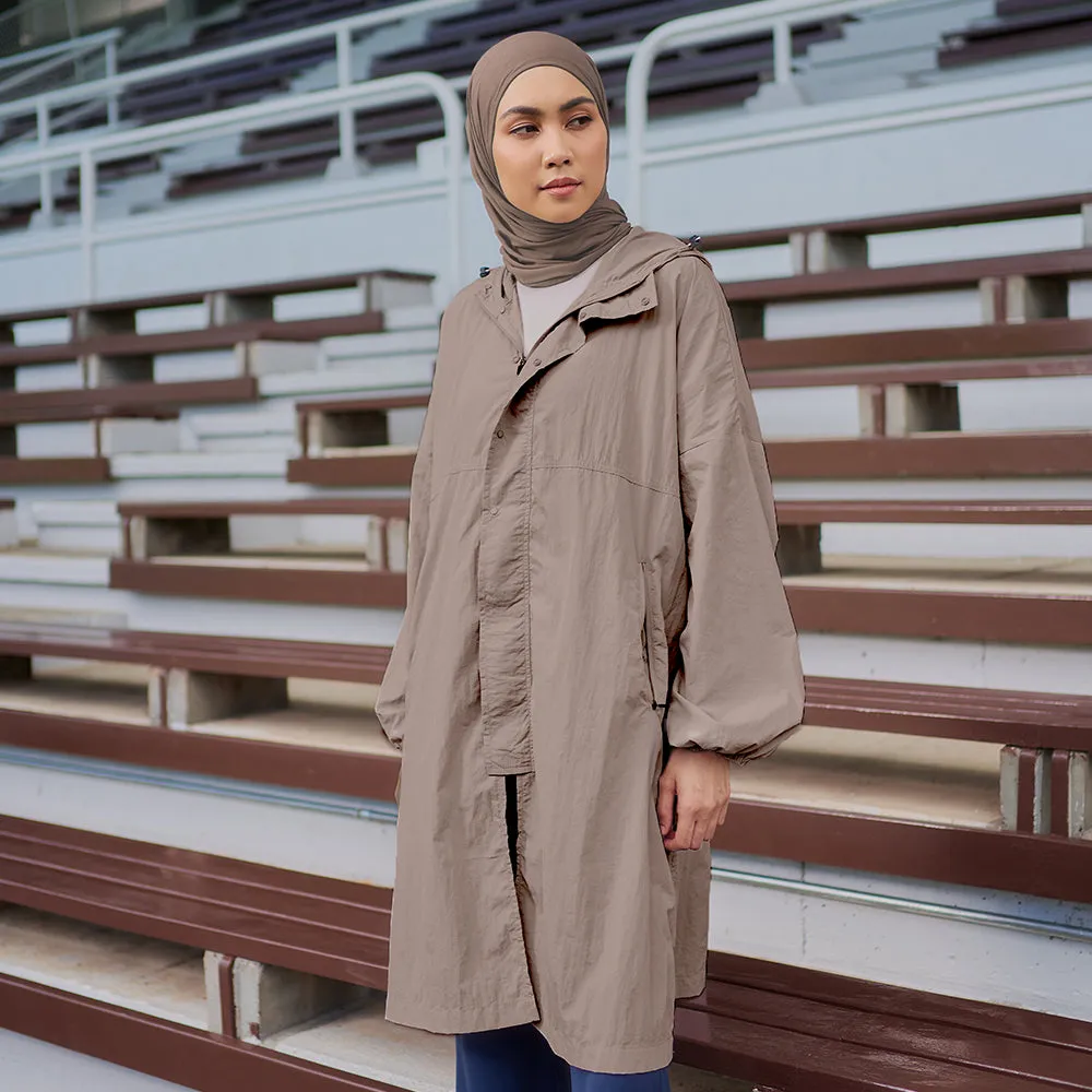 Long Parka - Taupe
