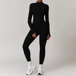 Long Sleeve Jacket Pants Set