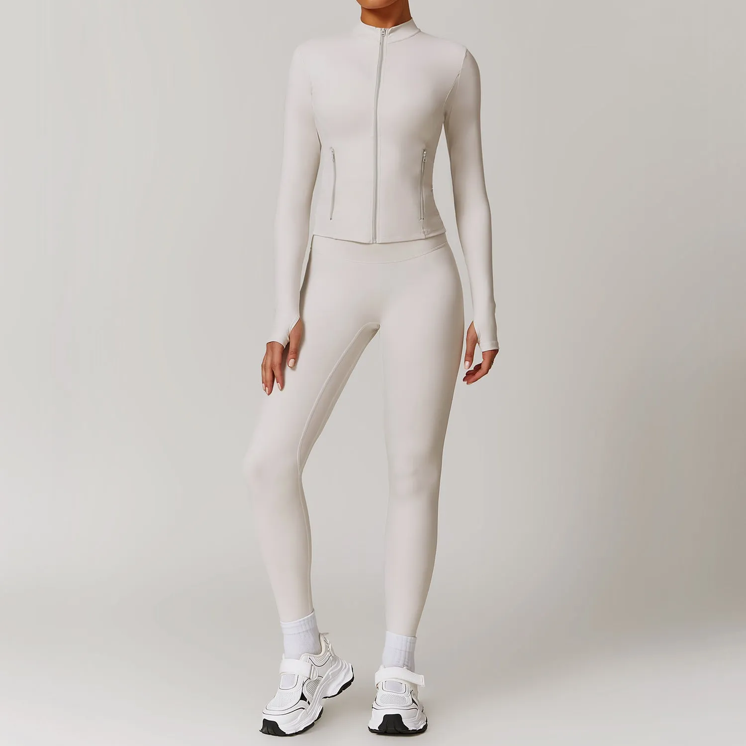 Long Sleeve Jacket Pants Set