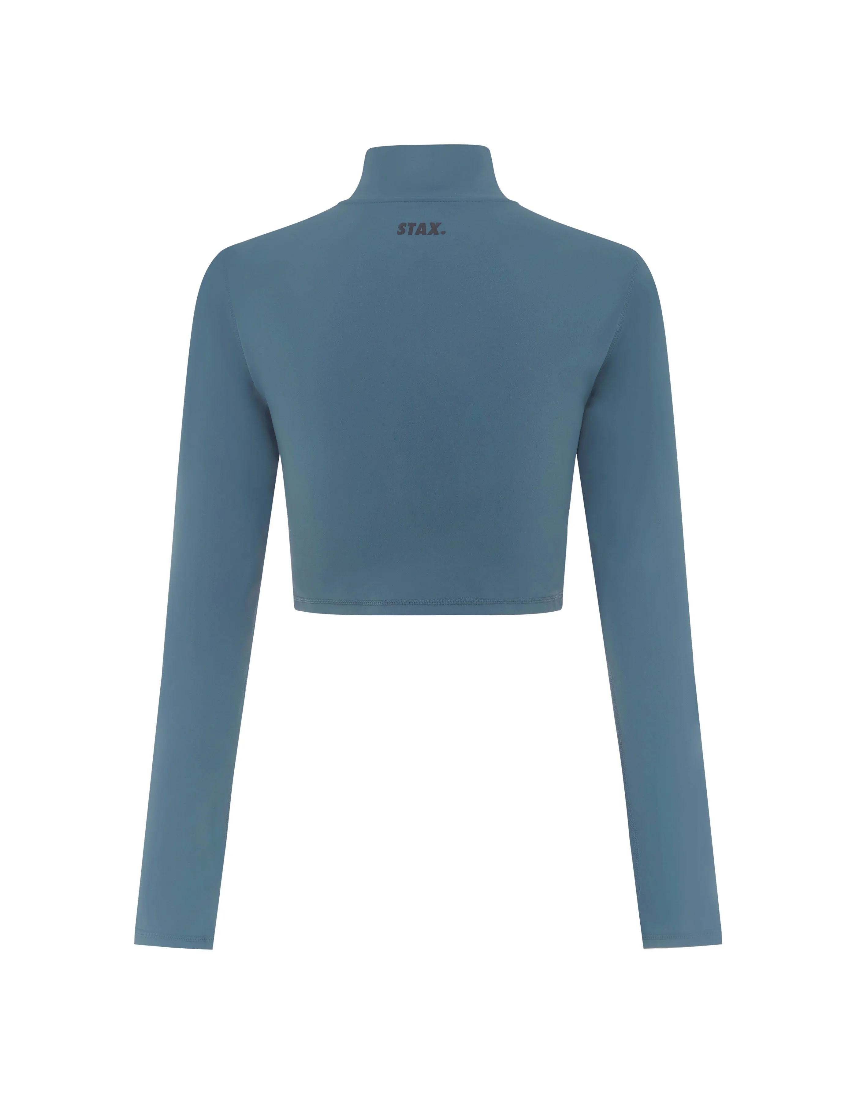 Long Sleeve Zip Crop NANDEX ™ Cobalt - Blue