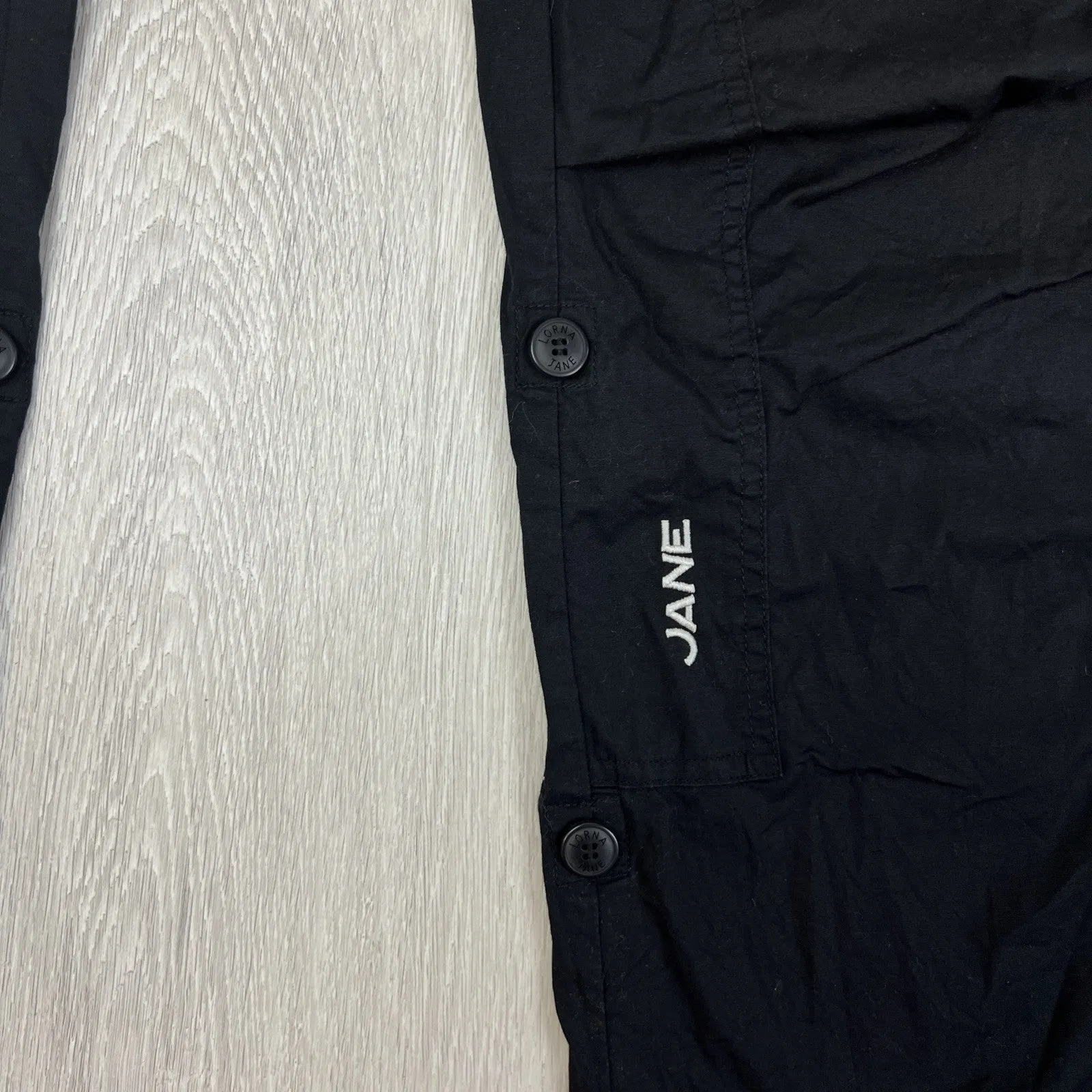 Lorna Jane Womens Black Activewear Pants Size Medium